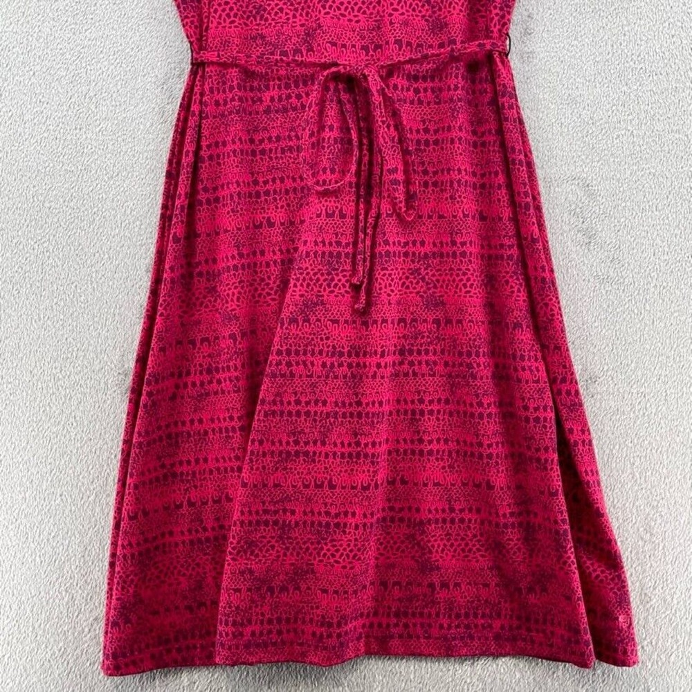 Mountain Hardwear Pink Patterned Midi Dress - Picture 4 of 12